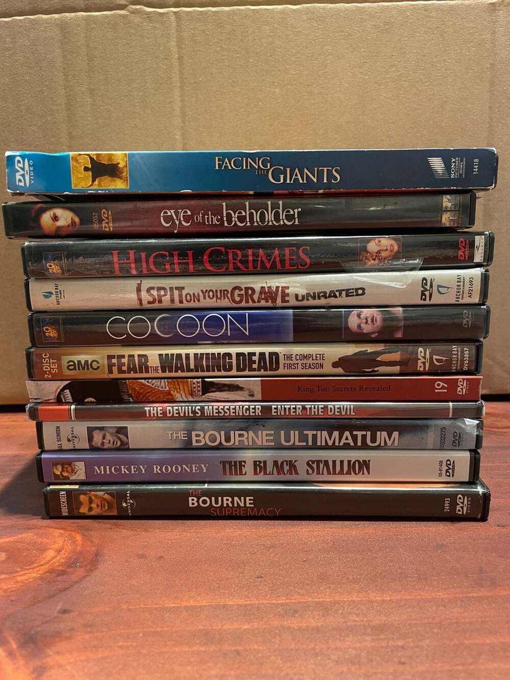 Assorted Movie DVD Lot Of 11 Films